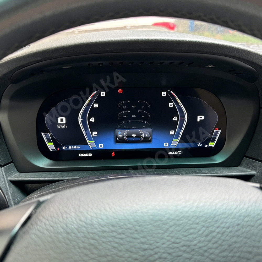 Musical Instrument Irish - หน้าปัดดิจิตอลสำหรับรถยนต์ BMW 5 Series E60 ปี