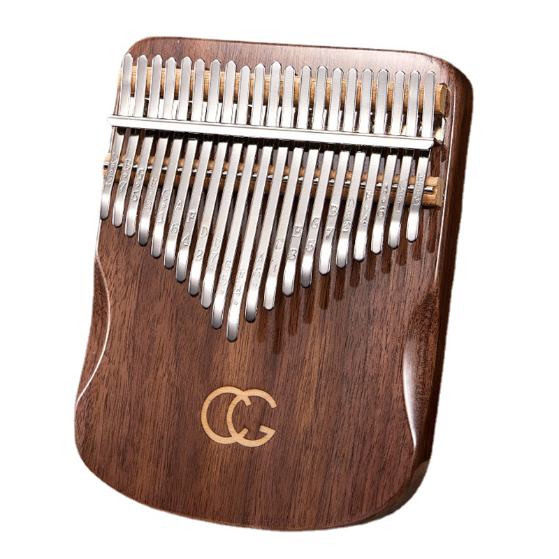 A Musical Instrument With Keys - 17 21เปียโนคีย์ Thumb Kalimba วอลนัทสีดำเปียโนนิ้วมือ21 Tone