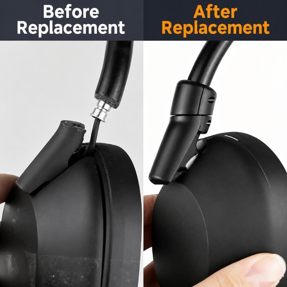 Sony Headphone Wh-1000Xm5 - ชุดซ่อมบานพับหูฟังพลาสติกพร้อมเครื่องมือถอดประกอบ ชุดครบชุด บานพับพลาสติกและตัวเชื่อมต่อสำหรับ Sony WH 1000XM5