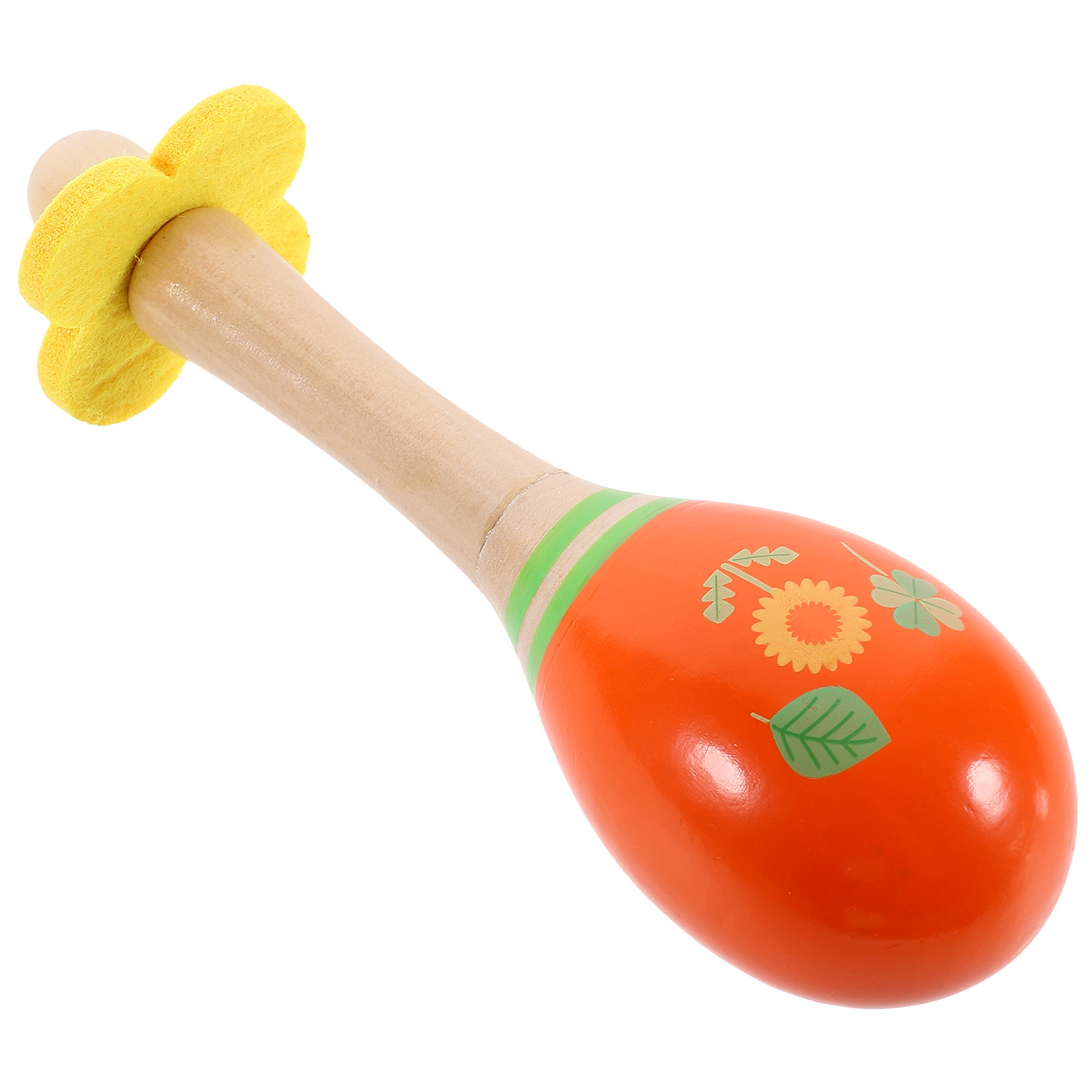 Musical Instrument You Shake - มาราคาสสำหรับเด็ก เครื่องดนตรีประเภทเครื่องกระทบสีสันสดใส ค้อนทรายเขย่าได้ เครื่องดนตรีสำหรับเด็กเล็ก พกพาสะดวก น้ำหนักเบา