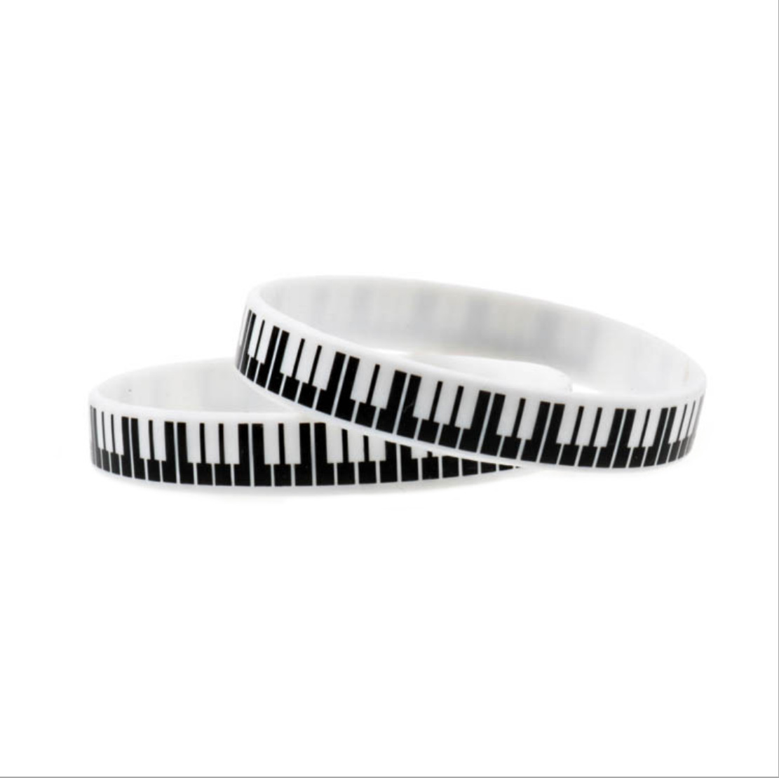 1 ชิ้น/10 ชิ้น สายรัดข้อมือซิล - Musical Instrument Jewelry บทวิจารณ์และราคา