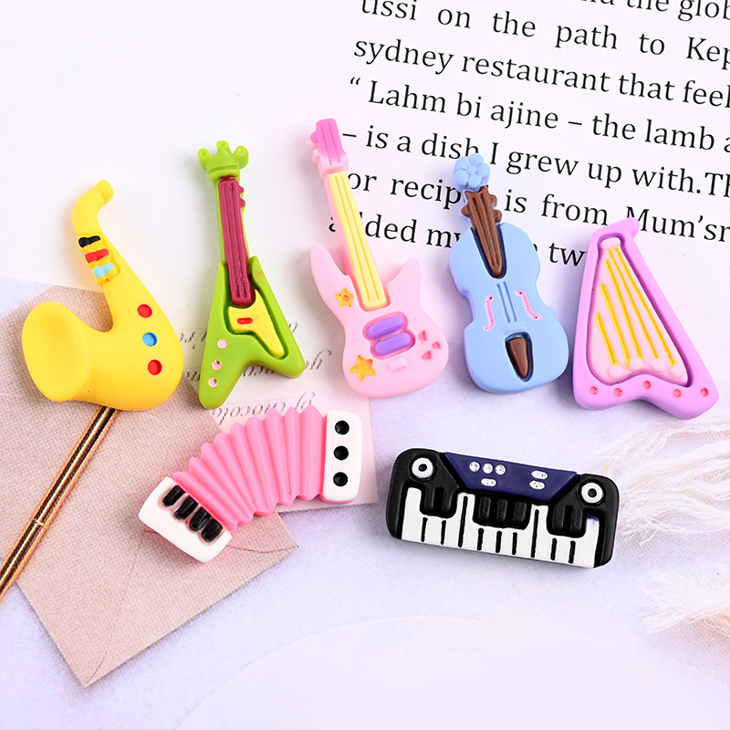 เครื่องดนตรีการ์ตูนน่ารัก 10 ช - Musical Instrument Jewelry บทวิจารณ์และราคา