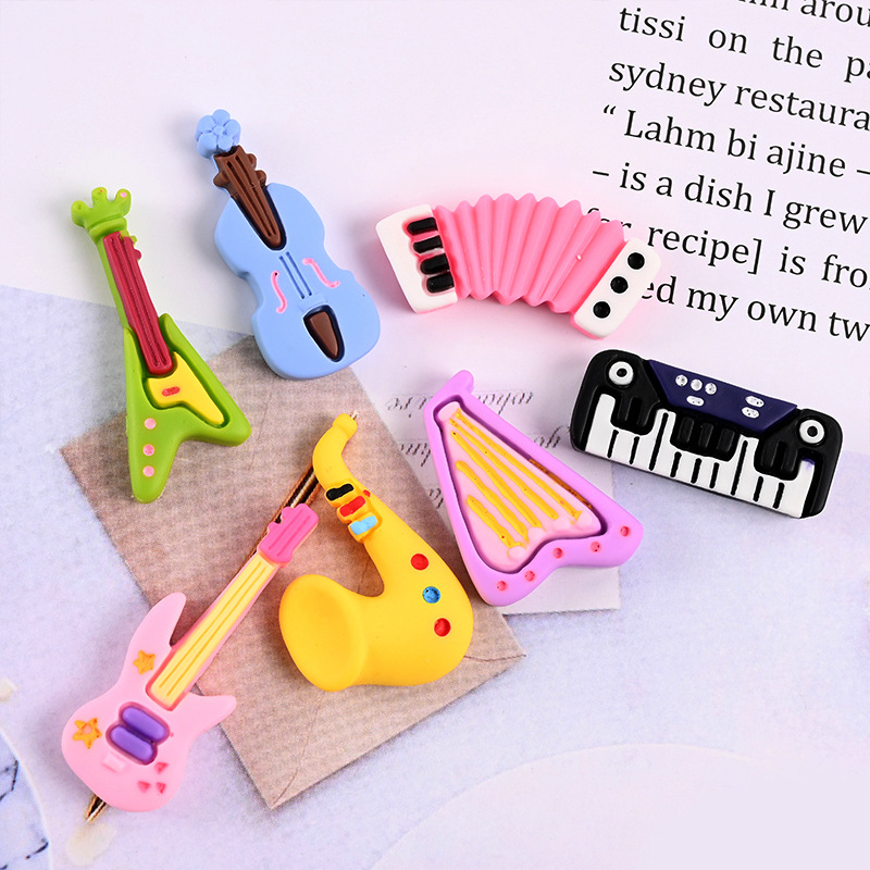 เครื่องดนตรีการ์ตูนน่ารัก 10 ช - Musical Instrument Jewelry บทวิจารณ์และราคา