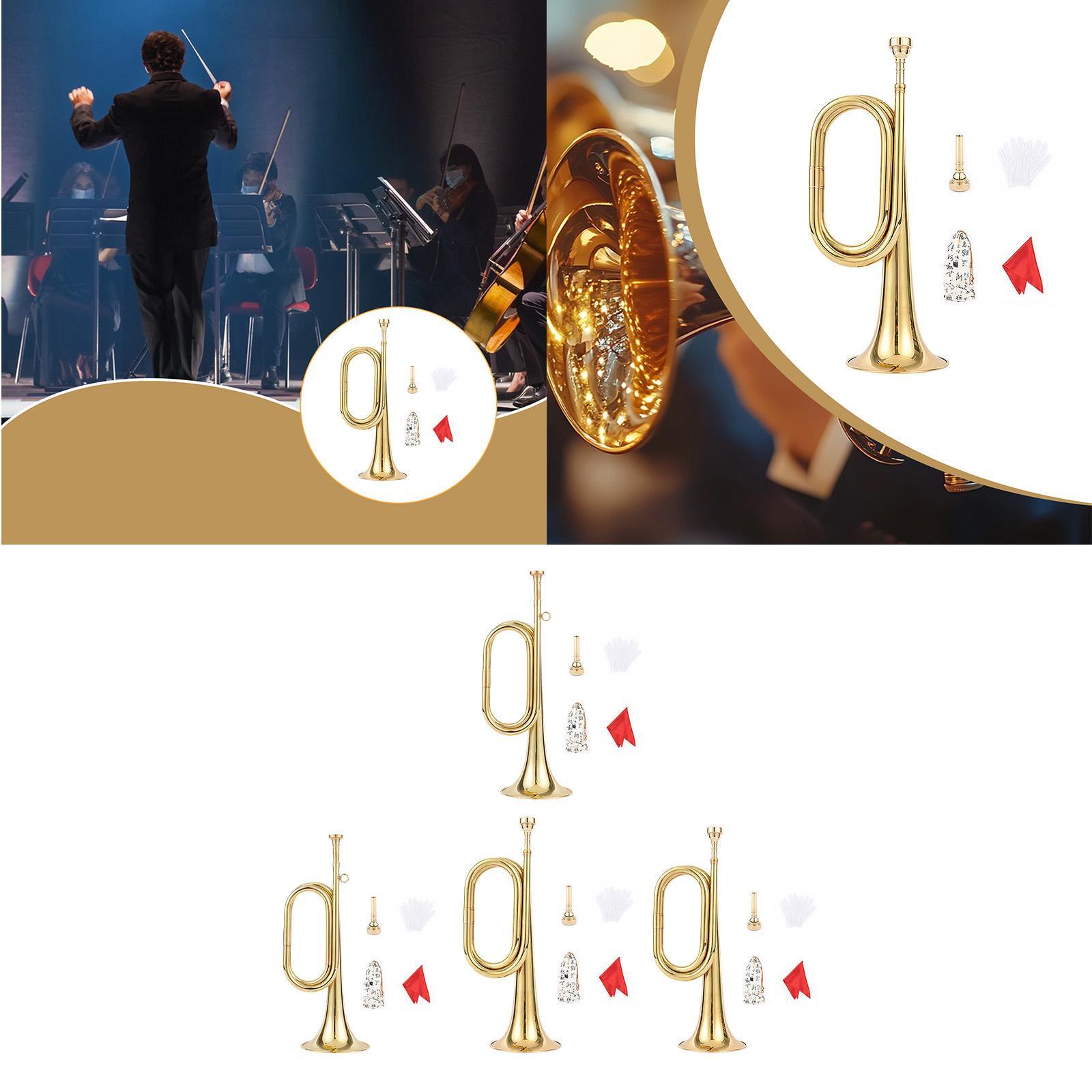 เครื่องดนตรีทรัมเป็ต เครื่องดน - Musical Instrument Bugle บทวิจารณ์และราคา