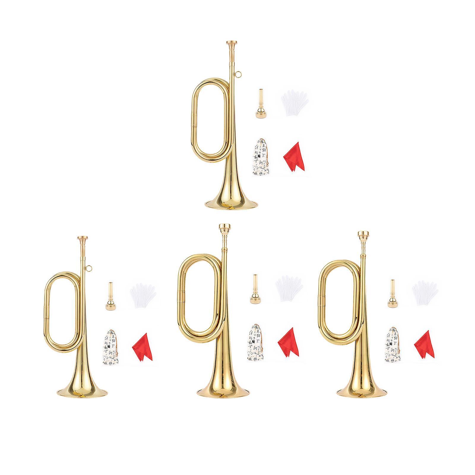 เครื่องดนตรีทรัมเป็ต เครื่องดน - Musical Instrument Bugle บทวิจารณ์และราคา