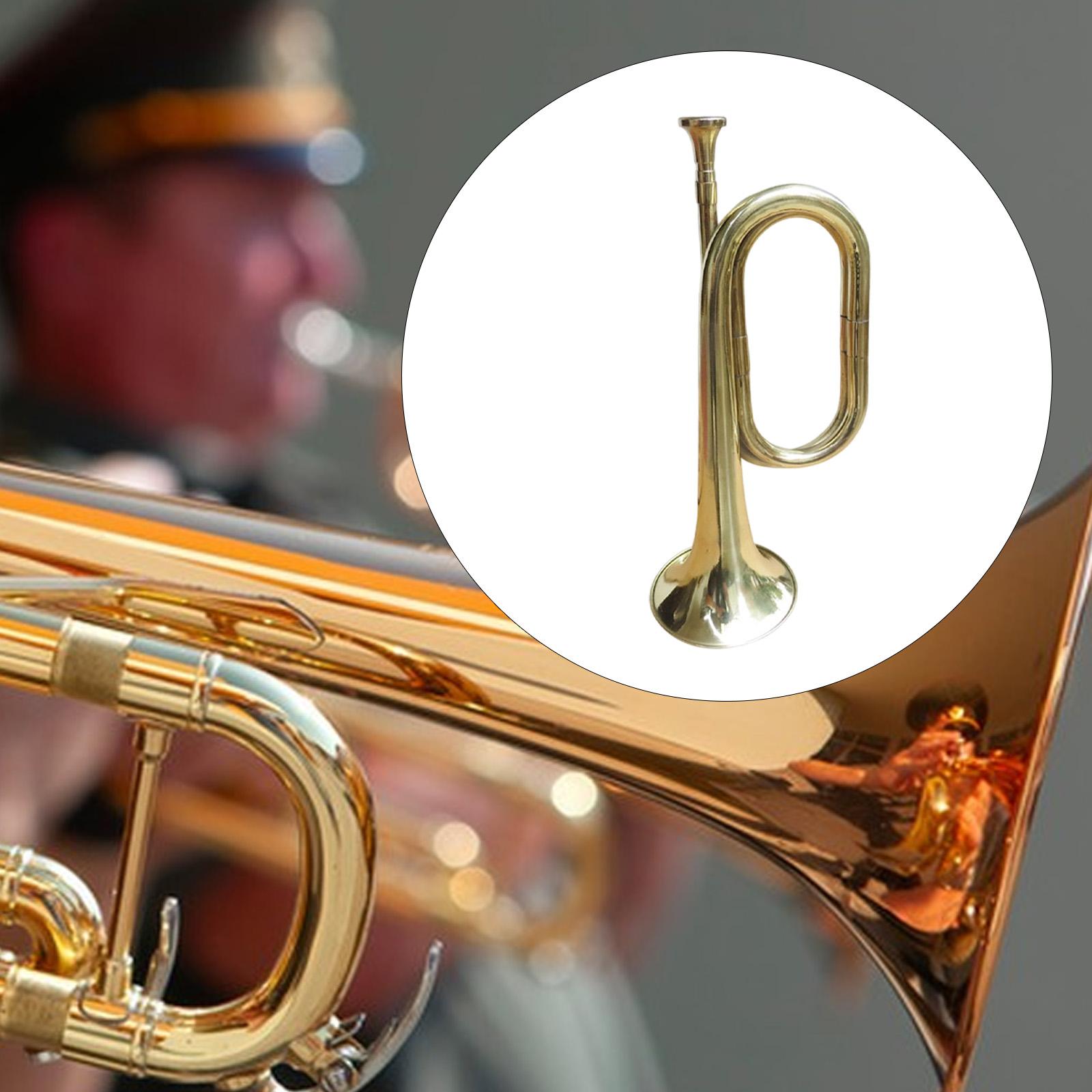 แตรทรัมเป็ต เครื่องดนตรีพกพา ข - Musical Instrument Bugle บทวิจารณ์และราคา
