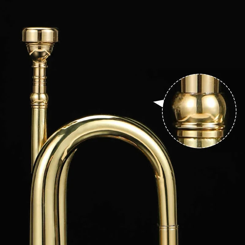 ทรัมเป็ตทองเหลืองสําหรับเด็กเร - Musical Instrument Bugle บทวิจารณ์และราคา