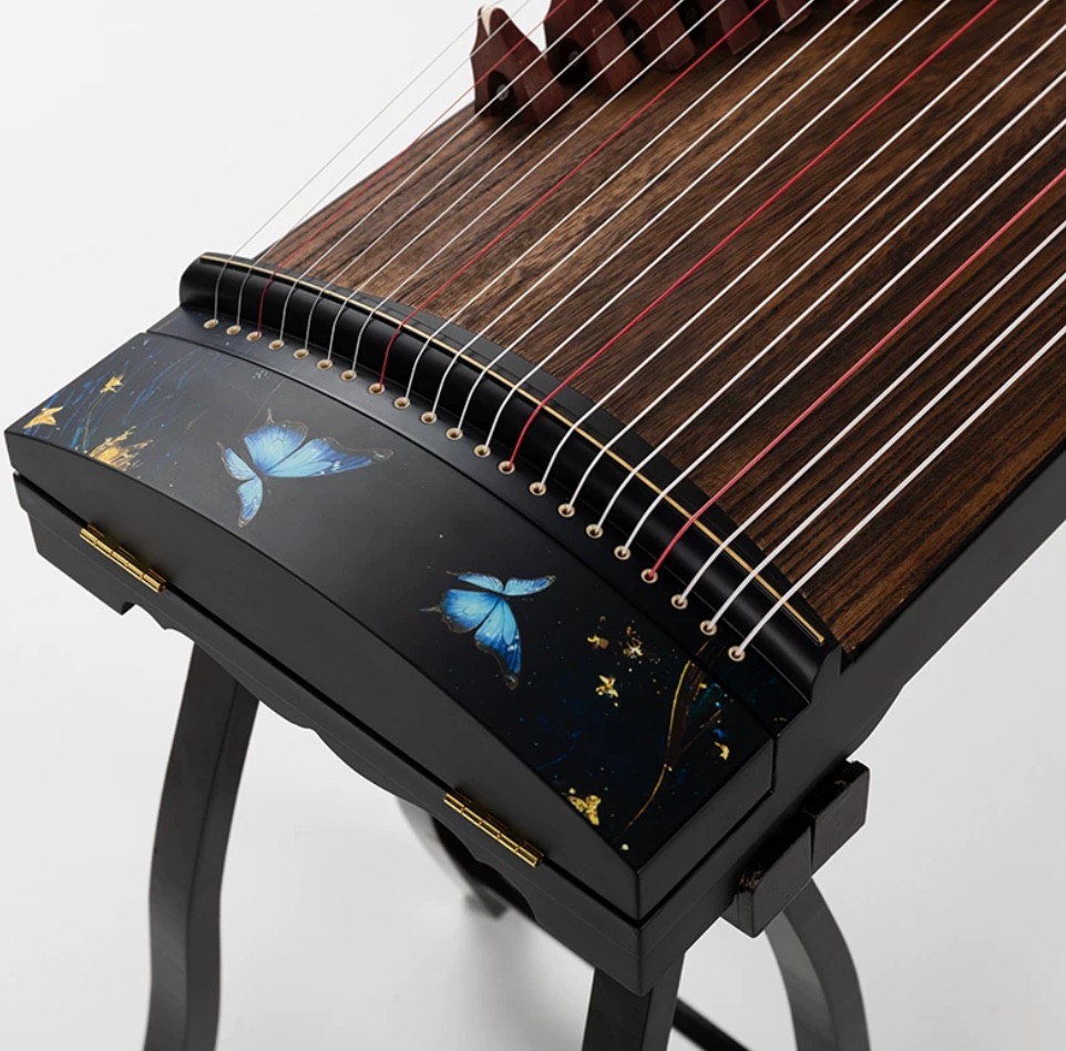กู่เจิงแบบพกพาขนาด 125 ซม. 21  - Musical Instrument Zither บทวิจารณ์และราคา