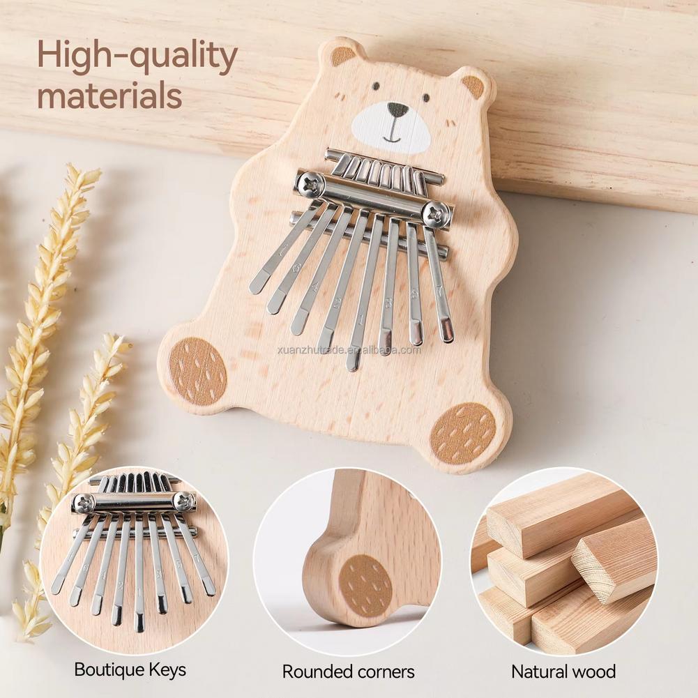 คาลิมบาขนาดเล็ก 8 คีย์ แบบพกพา - A Musical Instrument With Keys บทวิจารณ์และราคา