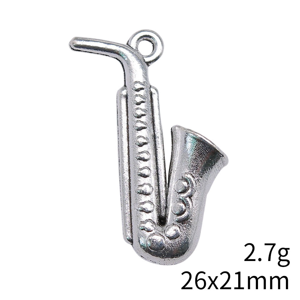 20 ชิ้น 26x21 มม.(1.02x0.83 นิ - Musical Instrument Jewelry บทวิจารณ์และราคา