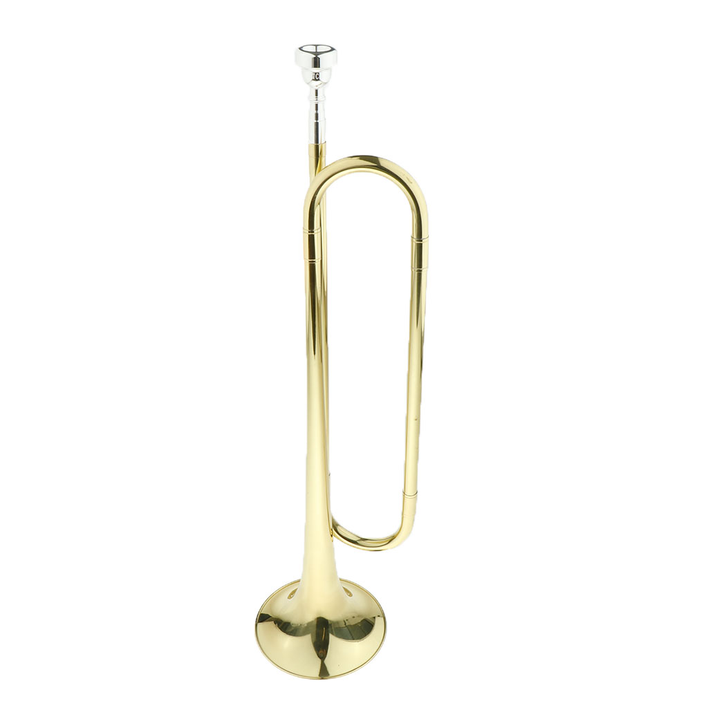 แตรเด็ก ทรัมเป็ตทองเหลือง ทรง  - Musical Instrument Bugle บทวิจารณ์และราคา