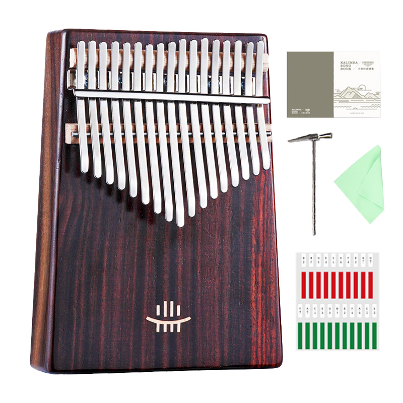 กีตาร์คาลิมบา 17 คีย์ พร้อมรู  - A Musical Instrument With Keys บทวิจารณ์และราคา