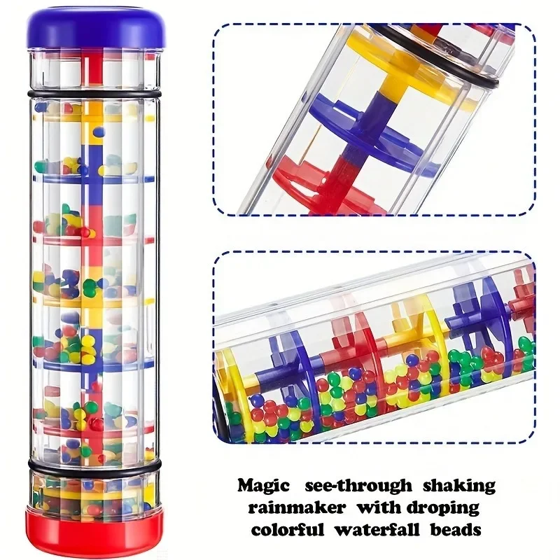 1 PC Rainmaker ของเล่นดนตรี,Ra - Musical Instrument You Shake บทวิจารณ์และราคา