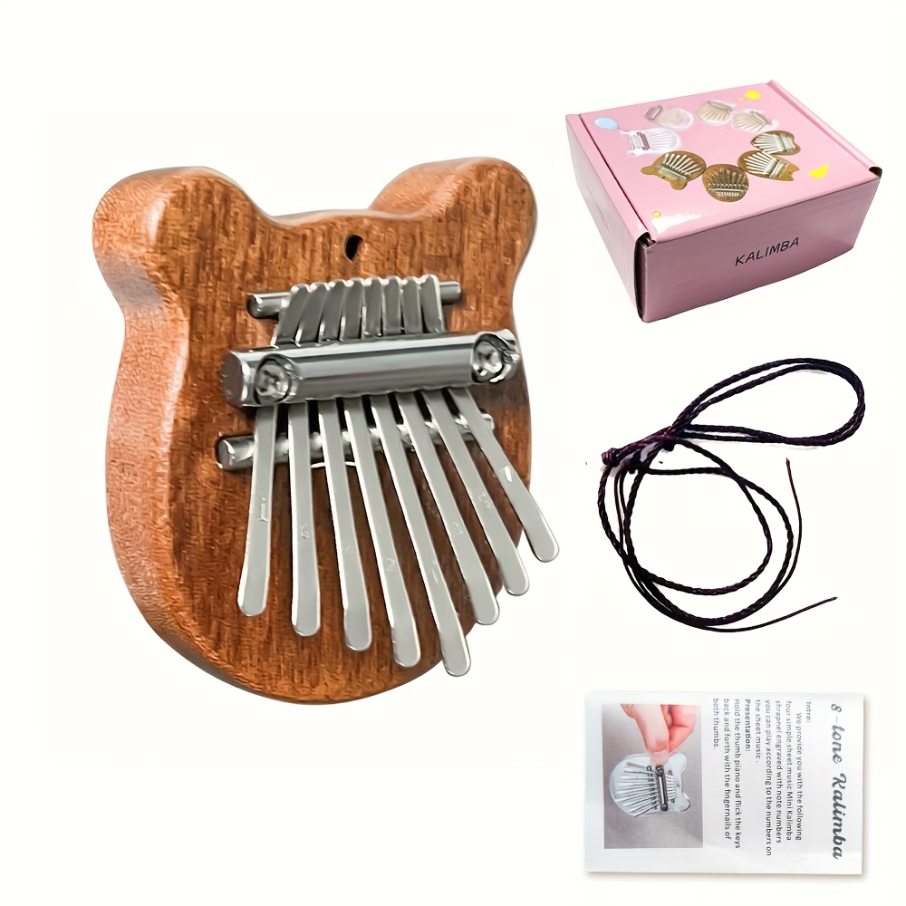 เปียโนคาลิมบาไม้ขนาดเล็ก 8 คีย - A Musical Instrument With Keys บทวิจารณ์และราคา
