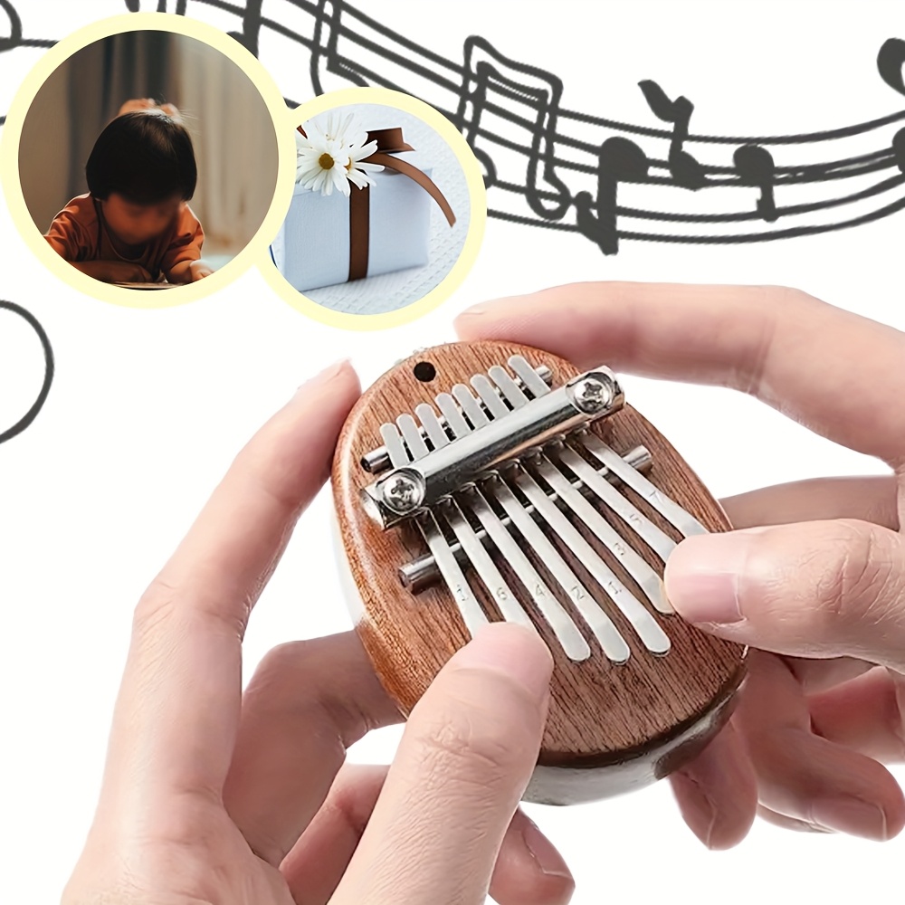 เปียโนคาลิมบาไม้ขนาดเล็ก 8 คีย - A Musical Instrument With Keys บทวิจารณ์และราคา