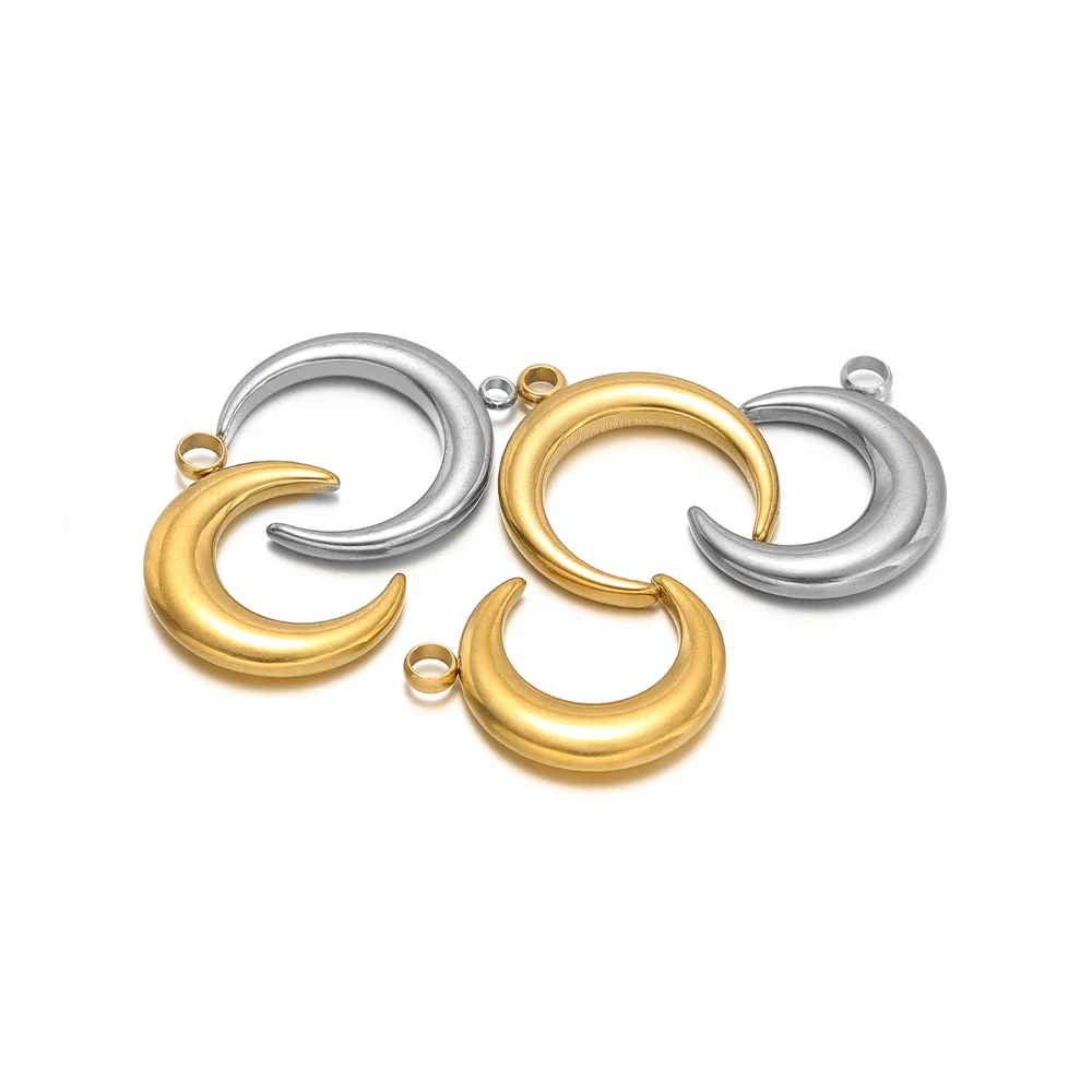 5pcs สแตนเลสสตีล Moon Horn Cha - Musical Instrument Jewelry บทวิจารณ์และราคา