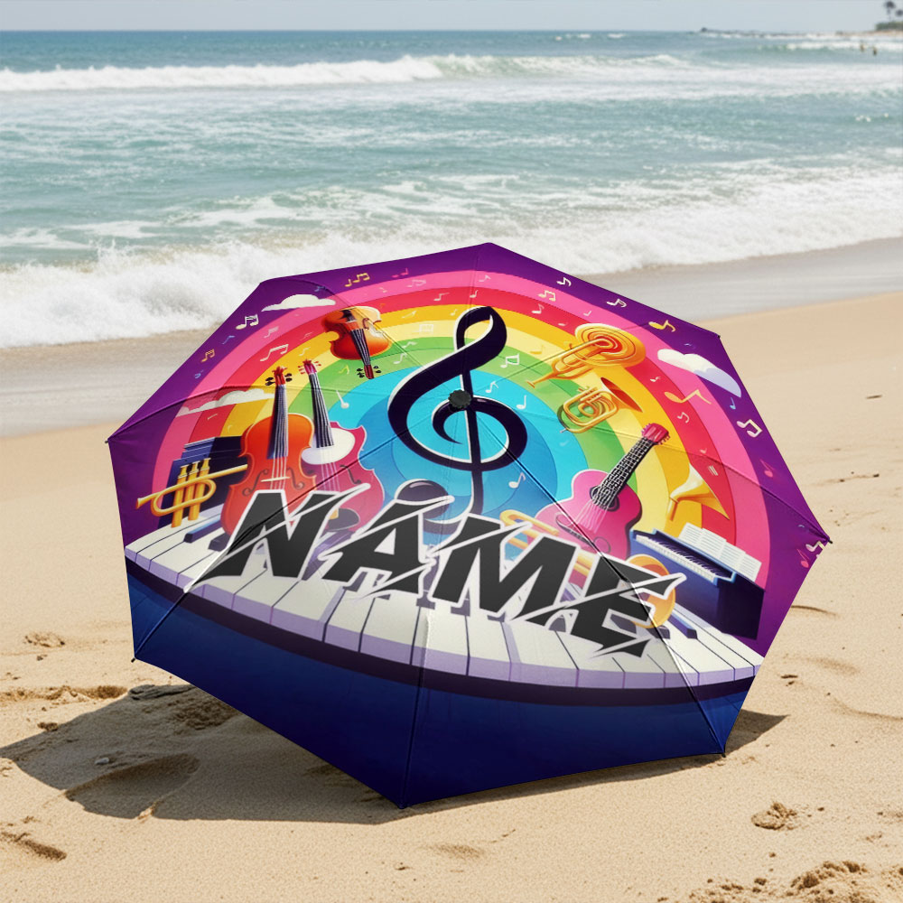 ร่มพับลายชื่อสั่งทำพิเศษ, ร่มธ - Musical Instrument With Name บทวิจารณ์และราคา
