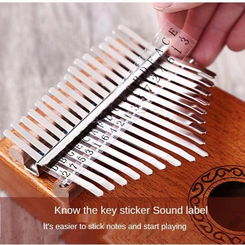 รีโทร Kalimba 17 คีย์นิ้วมือเป - A Musical Instrument With Keys บทวิจารณ์และราคา