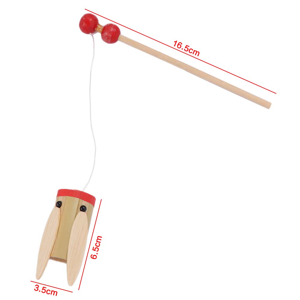 ของเล่นดนตรีจีนโบราณทำจากไม้ไผ - Musical Instrument You Shake บทวิจารณ์และราคา
