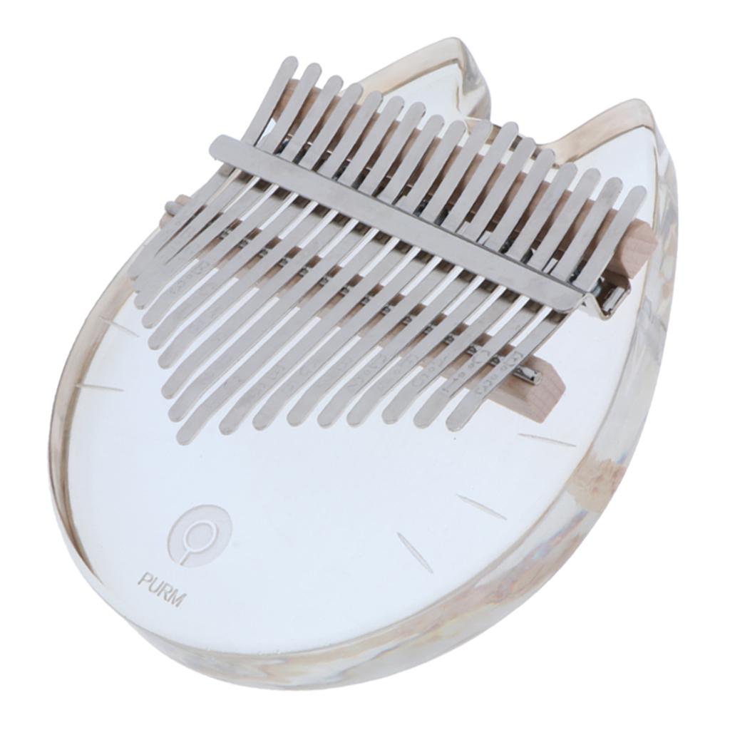 คาลิมบา 17 คีย์อะคริลิคโปร่งใส - A Musical Instrument With Keys บทวิจารณ์และราคา