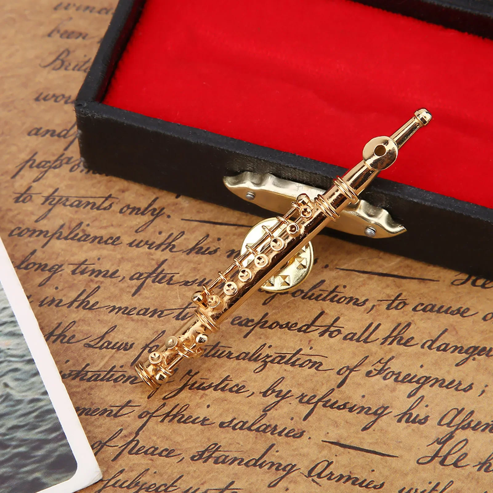 ชุดดนตรีเข็มกลัดติดปกเคลือบแข็ - Musical Instrument Jewelry บทวิจารณ์และราคา