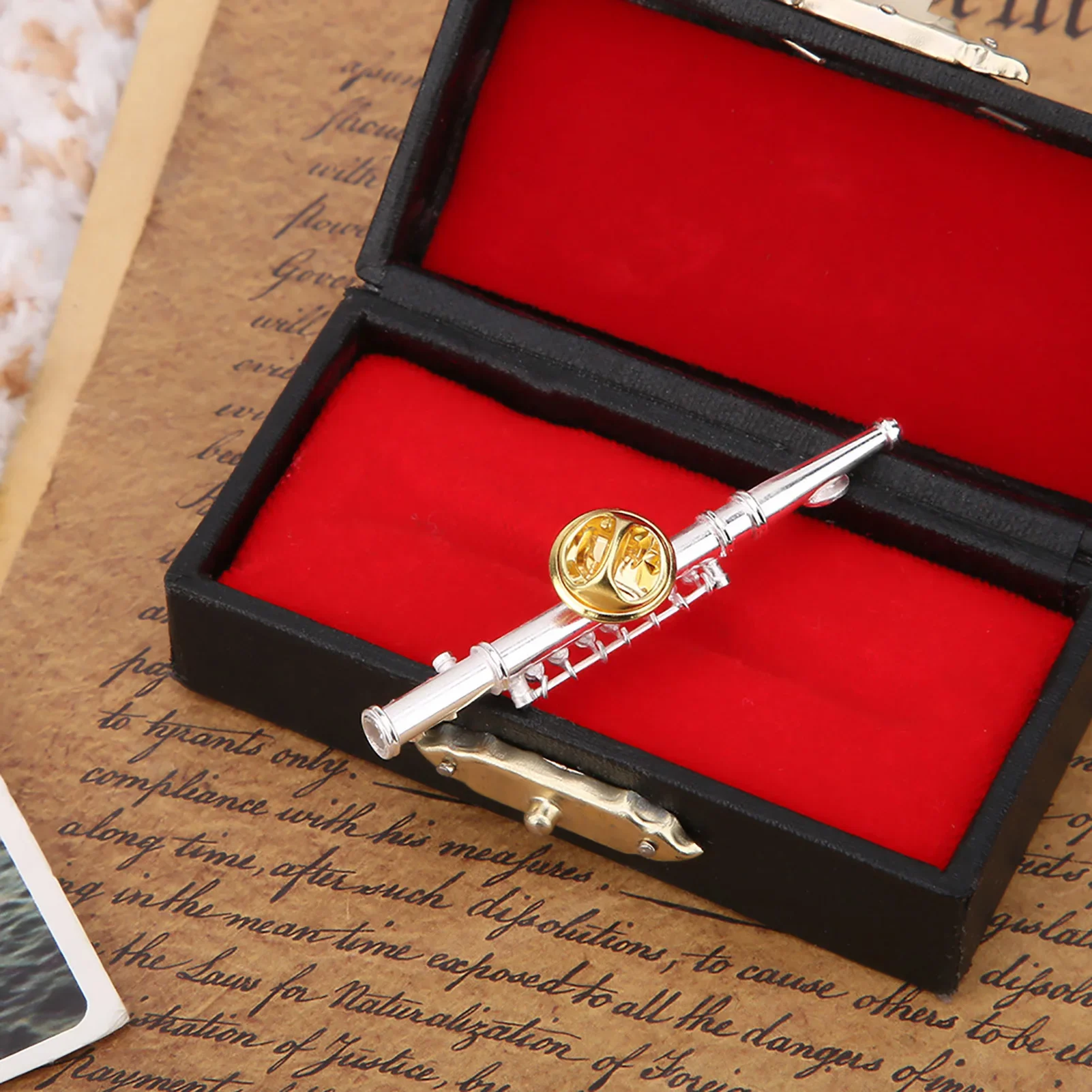 ชุดดนตรีเข็มกลัดติดปกเคลือบแข็ - Musical Instrument Jewelry บทวิจารณ์และราคา