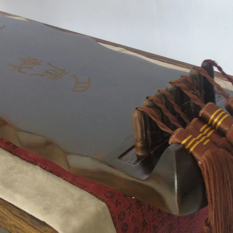 แกะสลักฟรี กู่ฉินจีน 7 สาย สไต - Musical Instrument Zither บทวิจารณ์และราคา